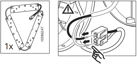 IKEA KABOMBA LED Wall Lamp Dimmable Matte Black B11