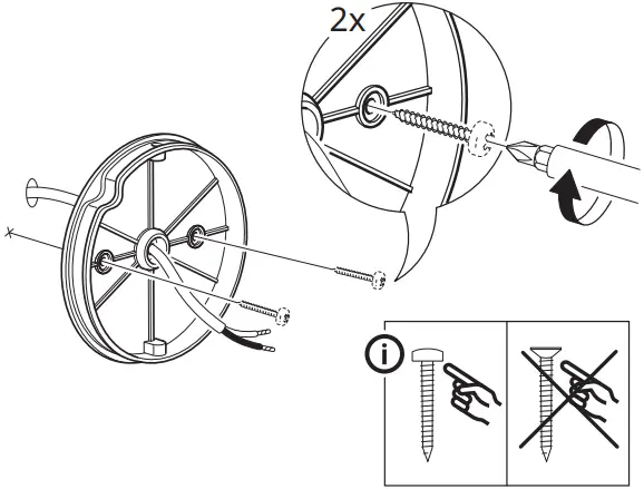 IKEA KABOMBA LED Wall Lamp Dimmable Matte Black B3