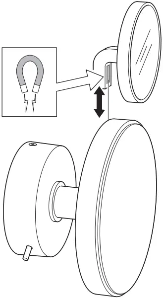 IKEA KABOMBA LED Wall Lamp Dimmable Matte Black B8