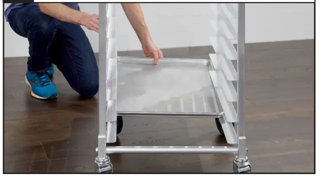 Steelton 109RACKECON Full Height Bun Pan Rack - PAN RACK4