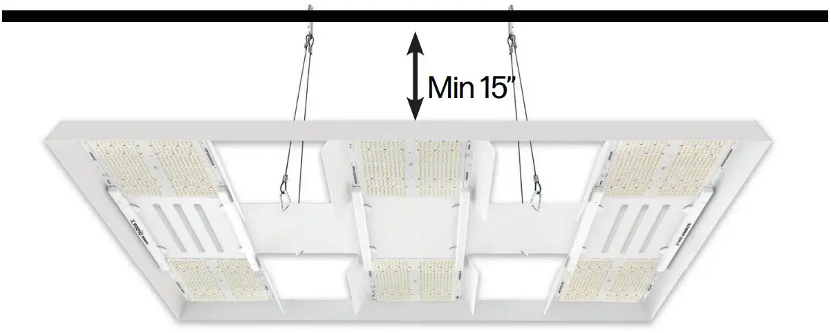 Horticulture Lighting Group HLG Scorpion Diablo X Grow Light - structure