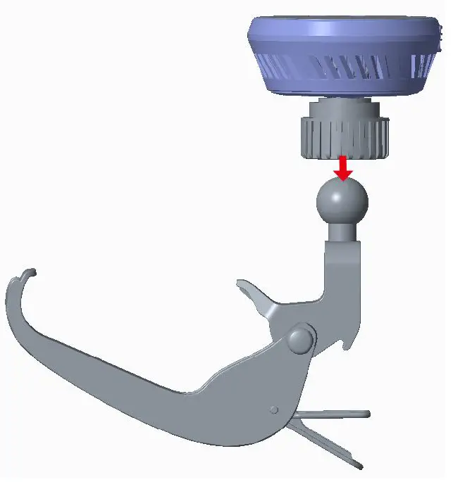 DOYO xbox-Series X Refrigeration Magnetic Clip-fig-1