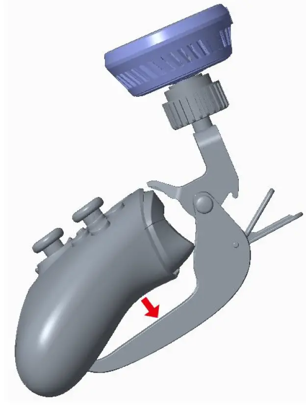 DOYO xbox-Series X Refrigeration Magnetic Clip-fig-2