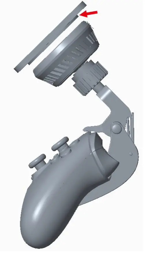 DOYO xbox-Series X Refrigeration Magnetic Clip-fig-5