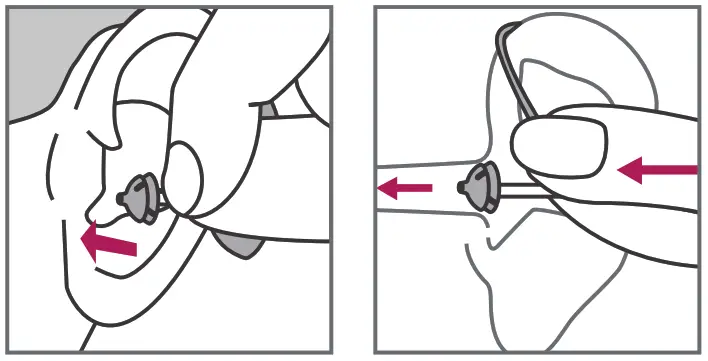 OTC JH D26AT Rechargeable BTE Hearing Aid - Take the hearing aids 1