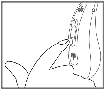 OTC JH D26AT Rechargeable BTE Hearing Aid - charging