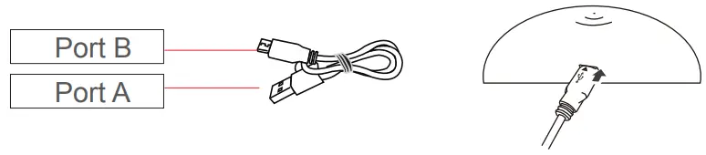 OTC JH D26AT Rechargeable BTE Hearing Aid - port