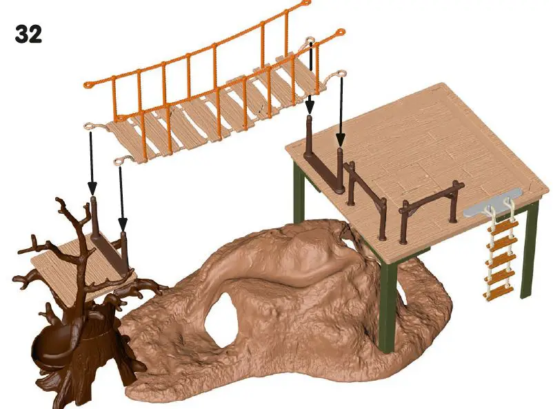 schleich-42594 Wild-Life-Ranger-Adventure-Station-36