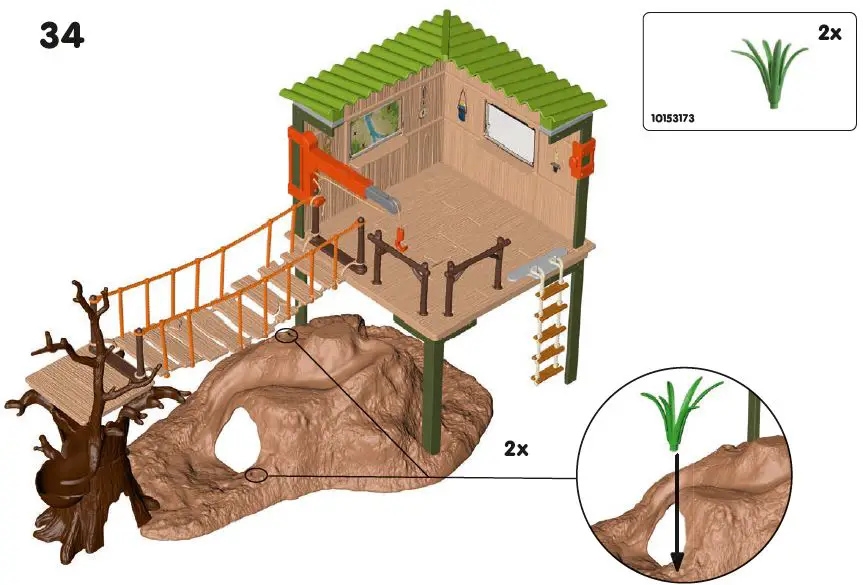 schleich-42594 Wild-Life-Ranger-Adventure-Station-38