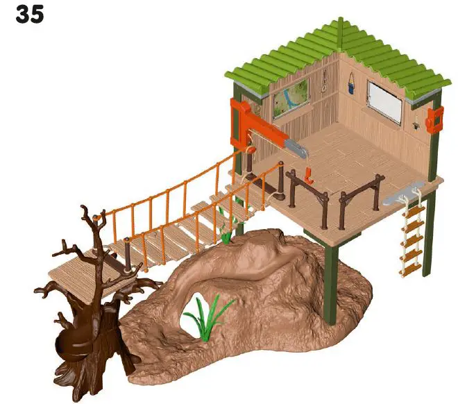 schleich-42594 Wild-Life-Ranger-Adventure-Station-39