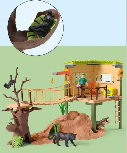 schleich-42594 Wild-Life-Ranger-Adventure-Station-43