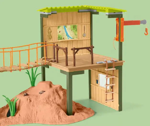 schleich-42594 Wild-Life-Ranger-Adventure-Station-47