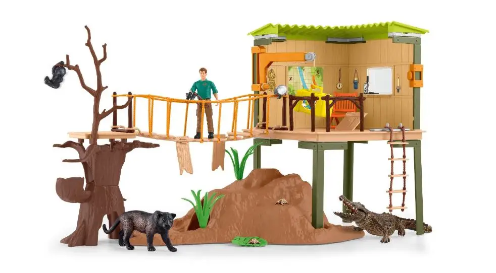 Schleich 42594 Wild Life Ranger Adventure Station Instruction Manual