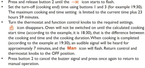 FIG 15 Cooking time with delay