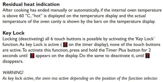 FIG 44 Automatic end of cooking