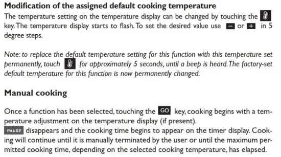 FIG 53 Cooking mode
