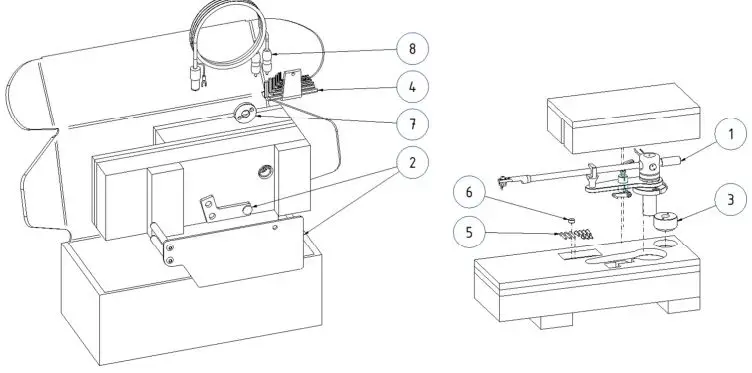 ACOUSTIC SIGNATURE TA-500 NEO Tonearm-fig2