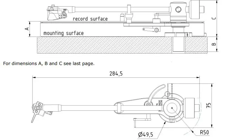 ACOUSTIC SIGNATURE TA-500 NEO Tonearm-fig4