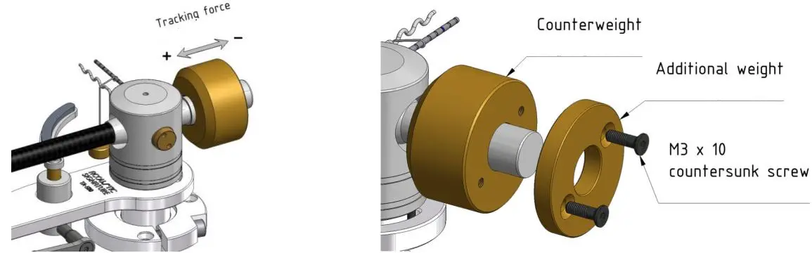 ACOUSTIC SIGNATURE TA-500 NEO Tonearm-fig8