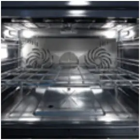 steel AQ10SF 6W BA C Ascot 100 100cm Upright Cooker with 70 liter Comb Steam Oven - fig 8