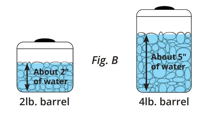 TUMBLE-BEE TB-12 Rotary Rock Tumbler - barrel