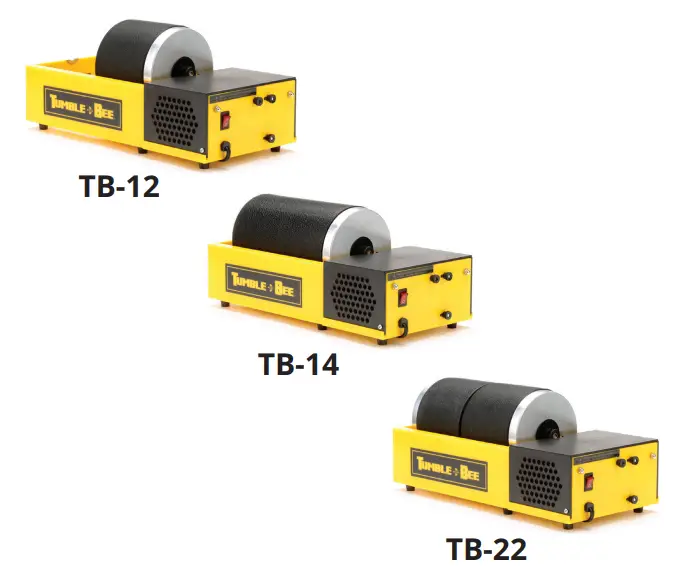TUMBLE-BEE TB-12 Rotary Rock Tumbler