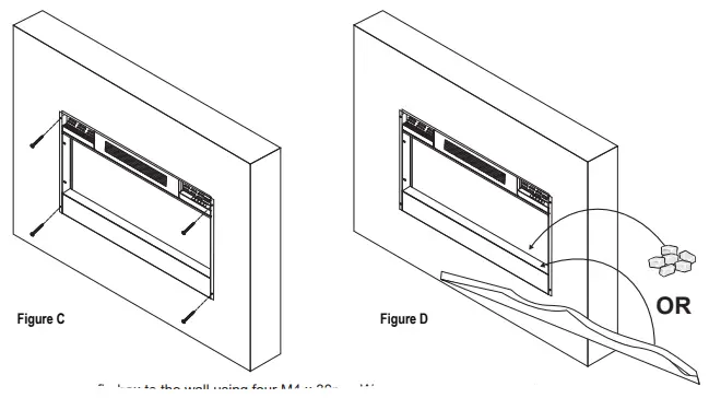 Sunnydaze DECOR LOE-381 Sophisticated Hearth Electric Fireplace fig-10