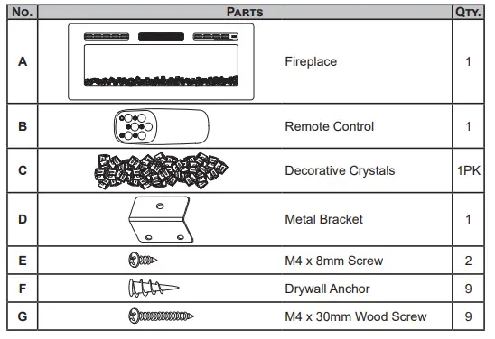 Sunnydaze DECOR LOE-381 Sophisticated Hearth Electric Fireplace fig-2