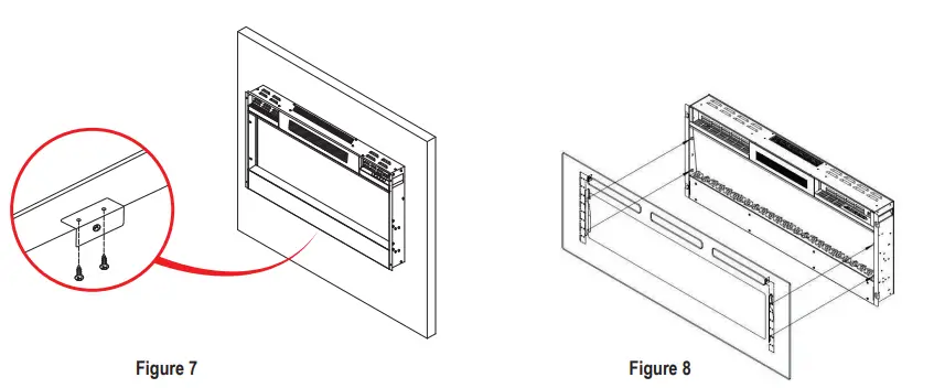 Sunnydaze DECOR LOE-381 Sophisticated Hearth Electric Fireplace fig-7