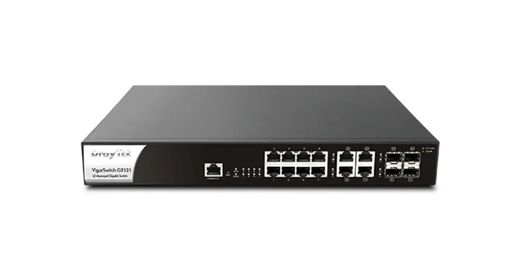 Draytek Vigorswitch G2121 L2 Managed Gigabit Switch User Guide Draytek Vigorswitch G2121 L2 Managed Gigabit Switch User Guide
