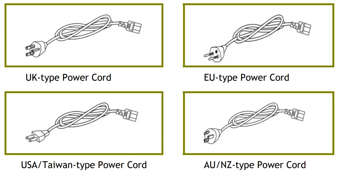 DrayTek VigorSwitch G2121 L2 Managed Gigabit Switch - Power Cord