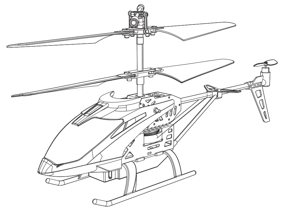 4DRC 4D-M5 Remote Control Helicopter