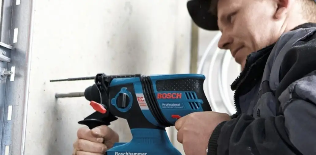 Bosch Gbh 36 V-ec Cordless Rotary Hammer Instruction Manual
