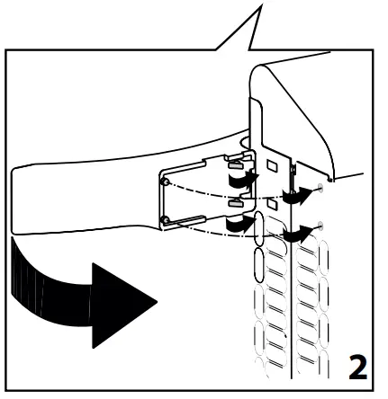 Use on the floor, feet assembly