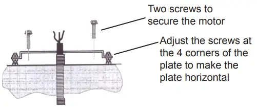 VEVOR SLIDE400 DC12V SERIES Electric Gates Slide Gate Opener - BASE PLATE