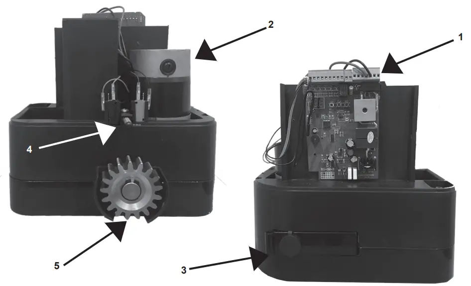 VEVOR SLIDE400 DC12V SERIES Electric Gates Slide Gate Opener - OPERATOR PARTS