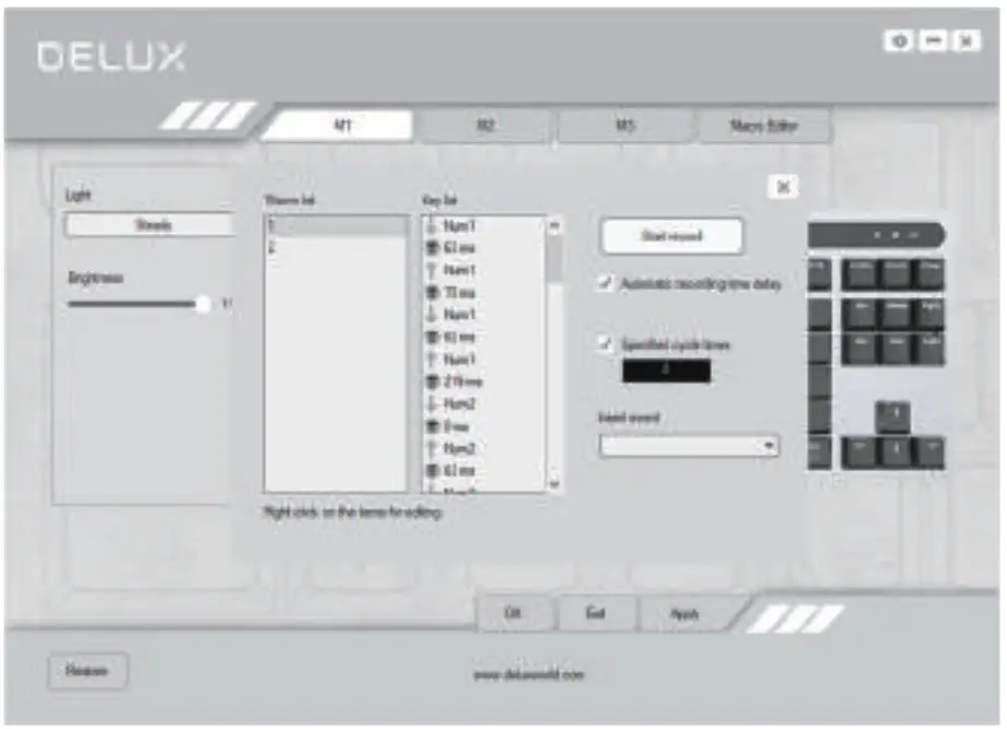DELUX KS200D Mechanical Keyboard - Fig 14