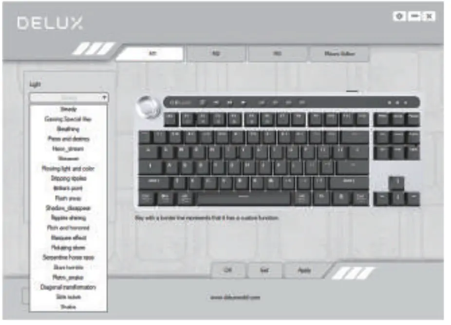 DELUX KS200D Mechanical Keyboard - Fig 15