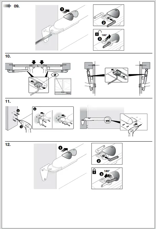 Nice Aria200 Swing Gate Automation - Figure 5