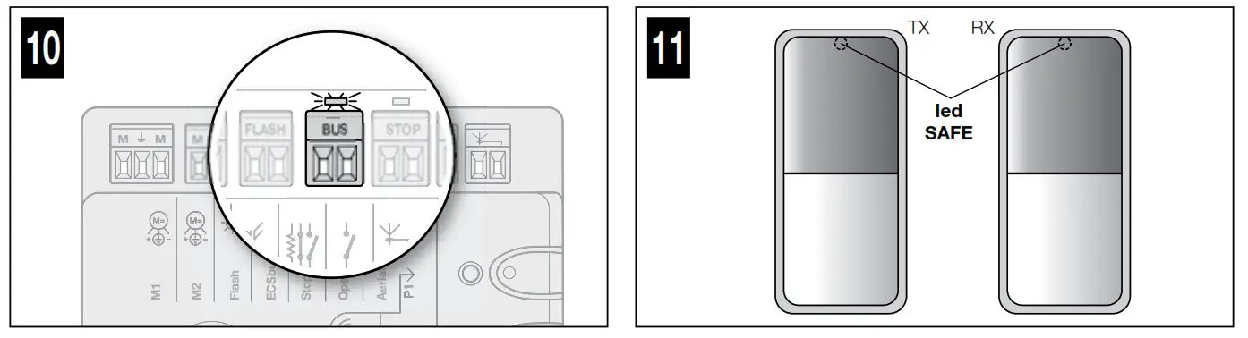 Nice Aria200 Swing Gate Automation - power