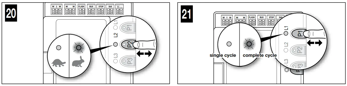 Nice Aria200 Swing Gate Automation - switched