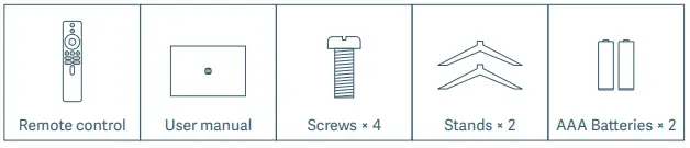 mi L43M8-5XIN WZHD 43 Inch Ultra HD 4K Smart LED TV fig 1