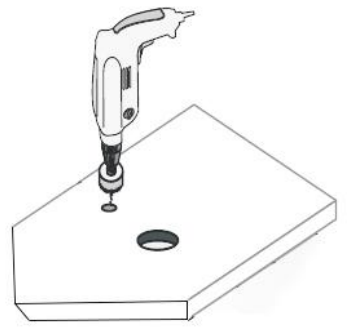 better bathrooms BeBa 25869 Gloss White Oval Countertop Basin - Holes