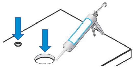 better bathrooms BeBa 25869 Gloss White Oval Countertop Basin - Penetration