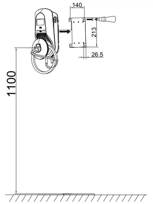 BHZD-A32A Electric Vehicle AC Charging Pile - charger