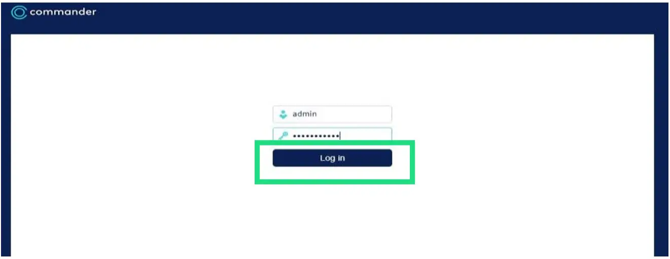 Log In Option