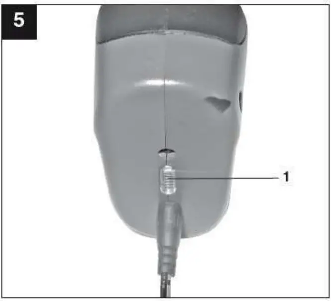 Fitting the long handle