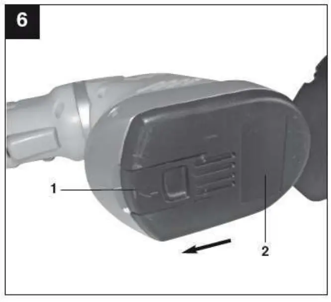 Changing the blades Important. Risk of injury!