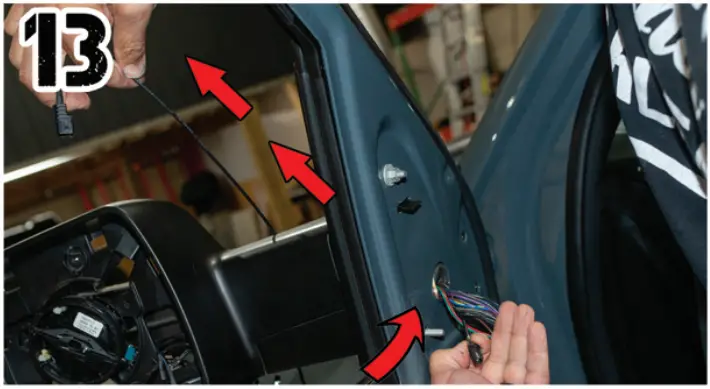 ORACLE LIGHTING RAM DT1500 LED Off-Road Side Mirror - Fig 11