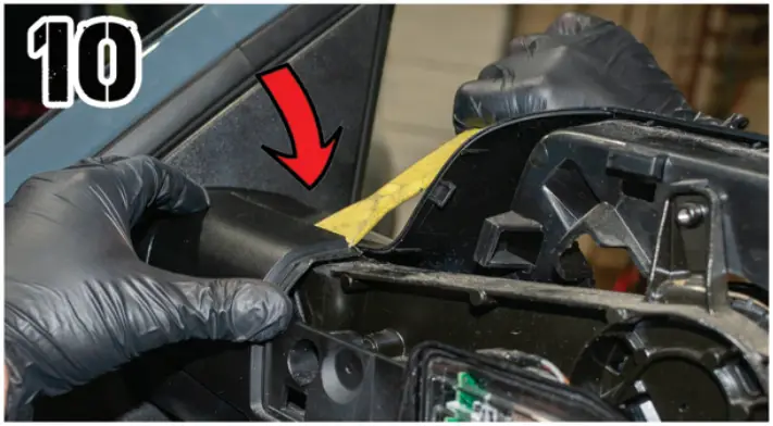 ORACLE LIGHTING RAM DT1500 LED Off-Road Side Mirror - Fig 8